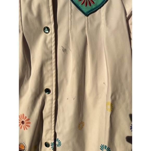 Disney Store Eleanor Of Alavon Girls Rain Coat Jacket Size 7/8 - Picture 7 of 8
